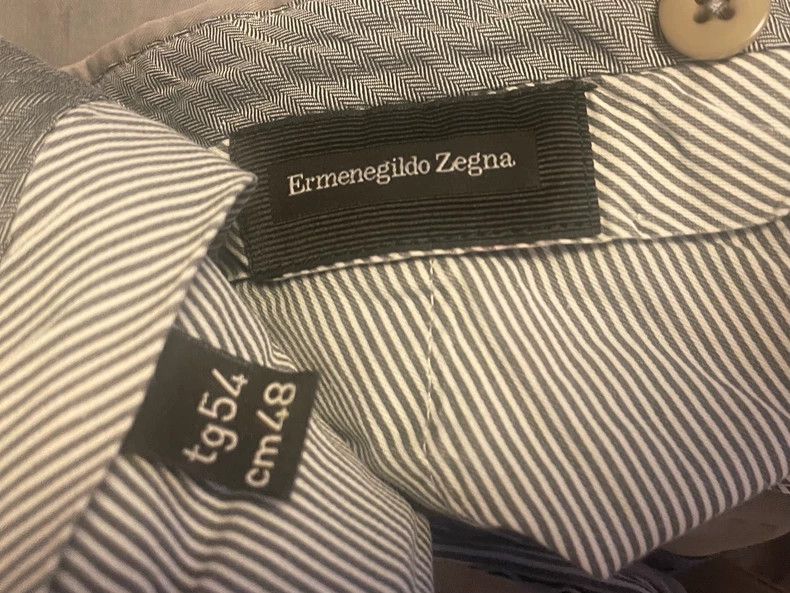 Ermenegildo Zegna Ermenegildo Zegna Men's Gray Casual Pants Size US 44 / EU 60 - 4 Thumbnail
