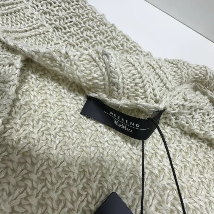 Max Mara Maxmara Fashionable Versatile Solid Color Cardigan 0079 Size XL / US 12-14 / IT 48-50 - 5 Thumbnail