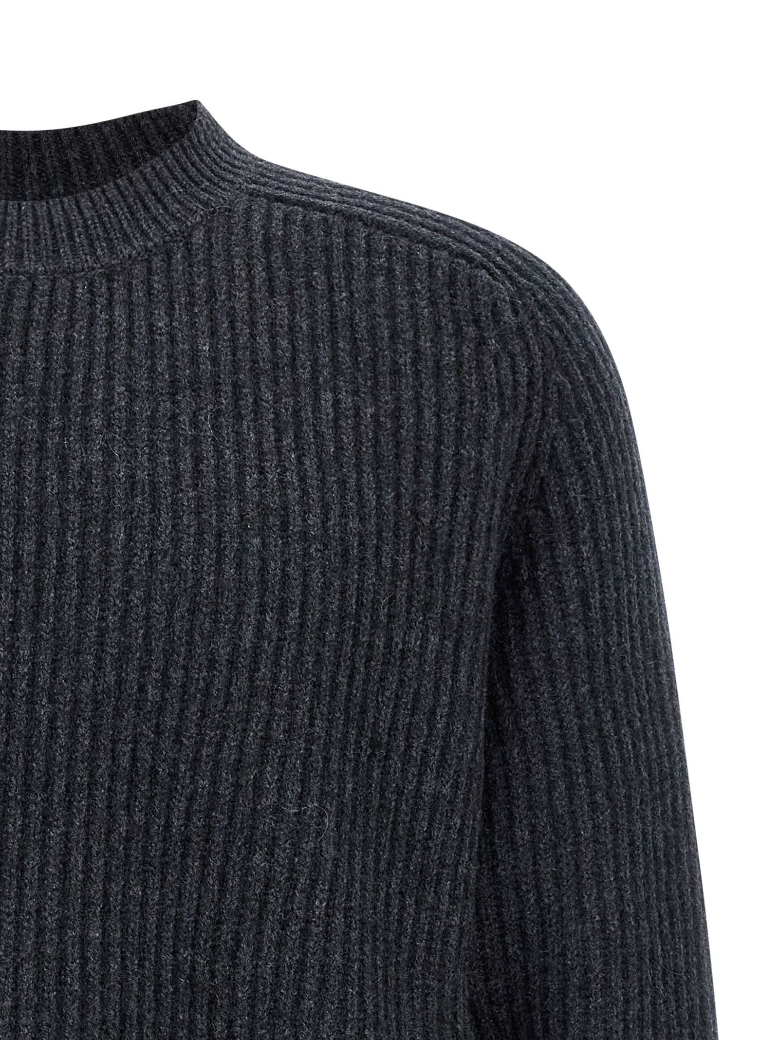Dsquared2 Carded Wool Insert Sweater Size US L / EU 52-54 / 3 - 3 Thumbnail