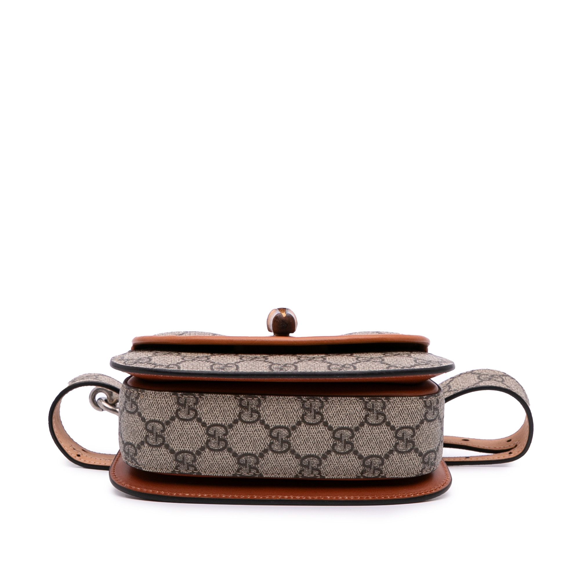 Gucci Gucci Mini GG Supreme Web Bamboo 1947 Belt Bag Size ONE SIZE - 3 Thumbnail