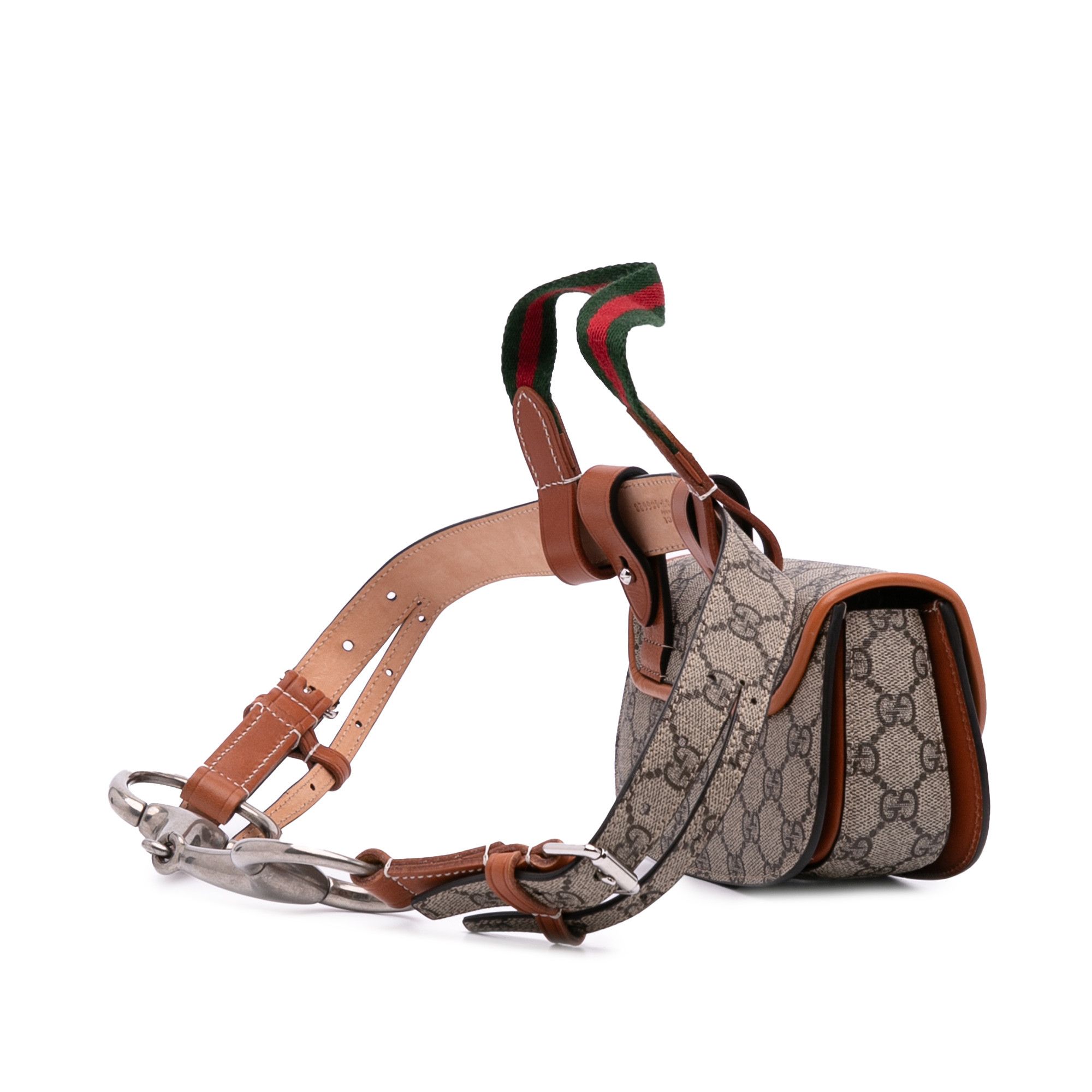 Gucci Gucci Mini GG Supreme Web Bamboo 1947 Belt Bag Size ONE SIZE - 2 Thumbnail