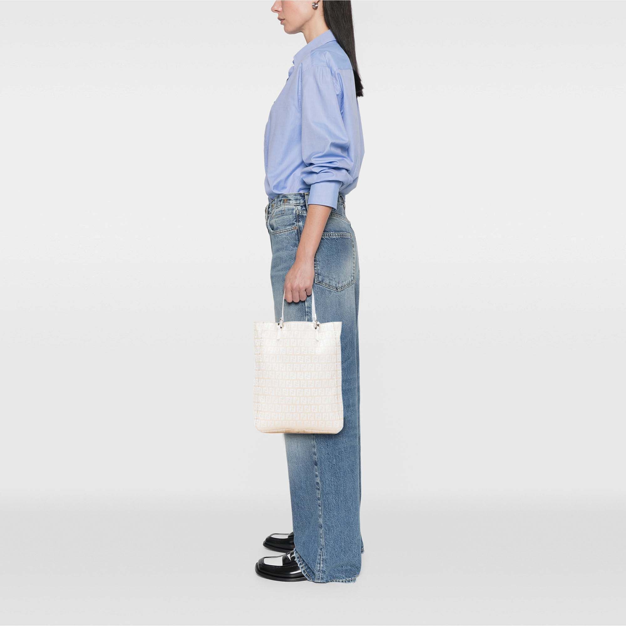 Fendi Fendi Zucchino Canvas Tote Size ONE SIZE - 10 Thumbnail