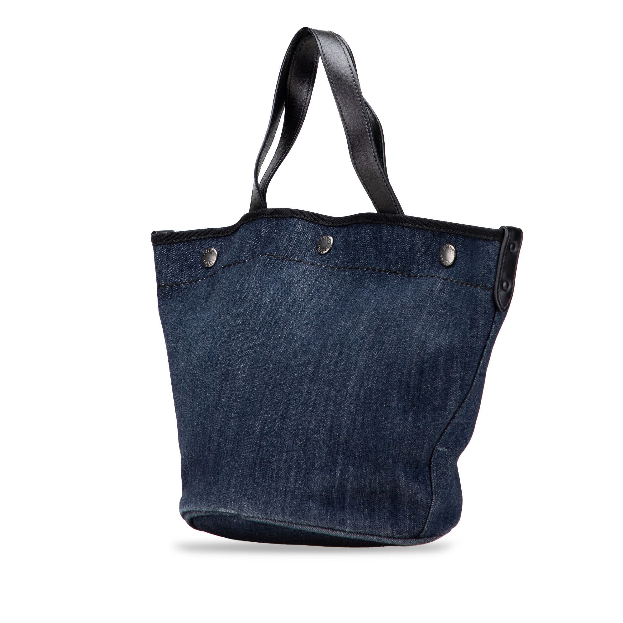 Prada Prada Denim Logo Satchel Size ONE SIZE - 2 Thumbnail