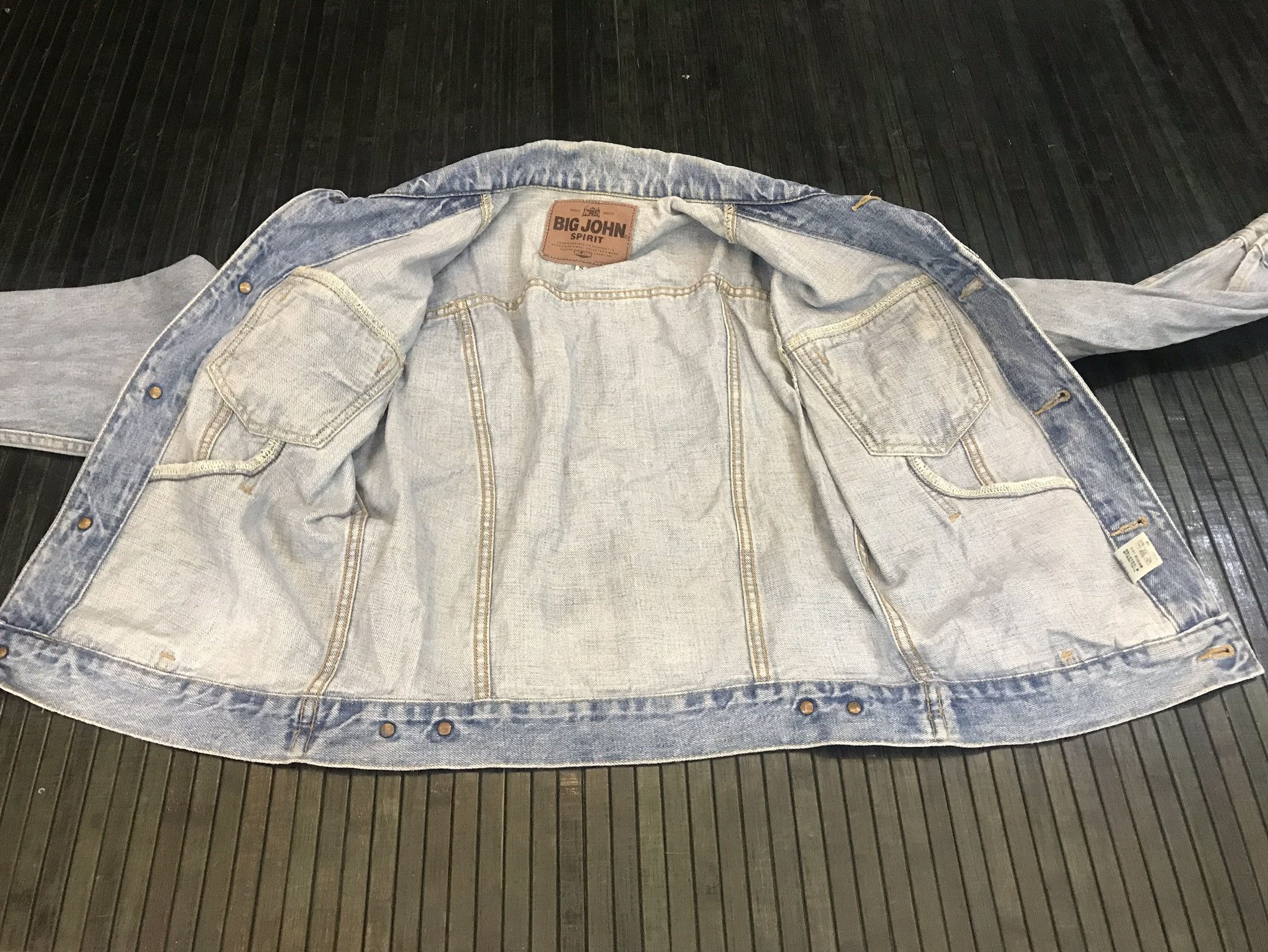 Big John × Vintage Vintage Big John Denim Spirit Size US S / EU 44-46 / 1 - 9 Thumbnail