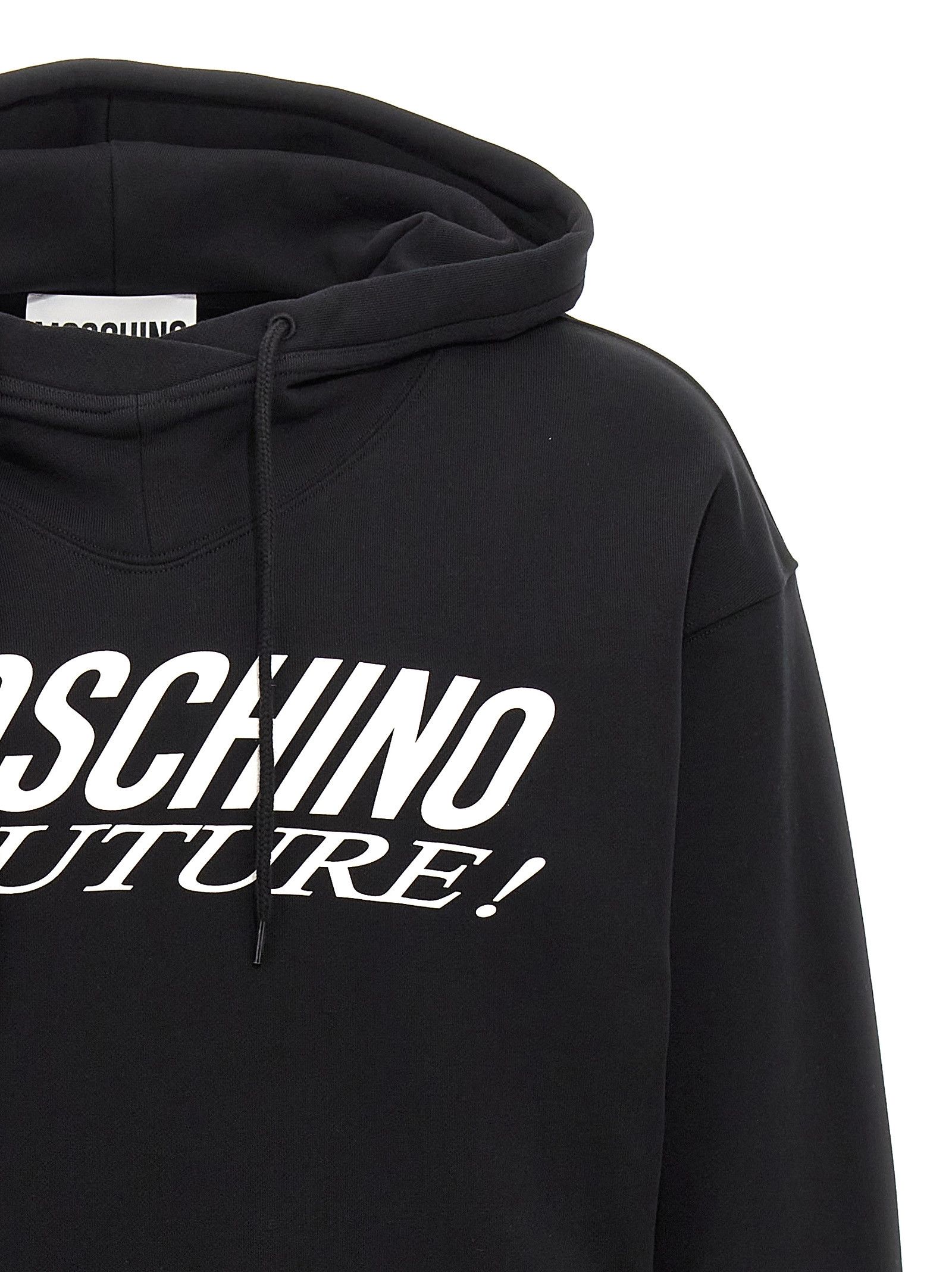 Moschino Logo Print Hoodie Size US XL / EU 56 / 4 - 3 Thumbnail