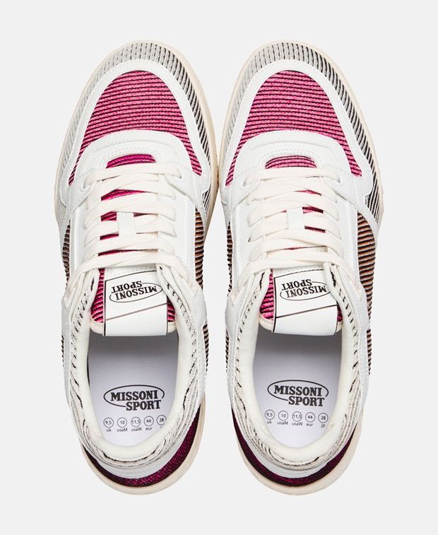 Missoni Basket Low Sneakers Size US 12 / IT 42 - 3 Thumbnail