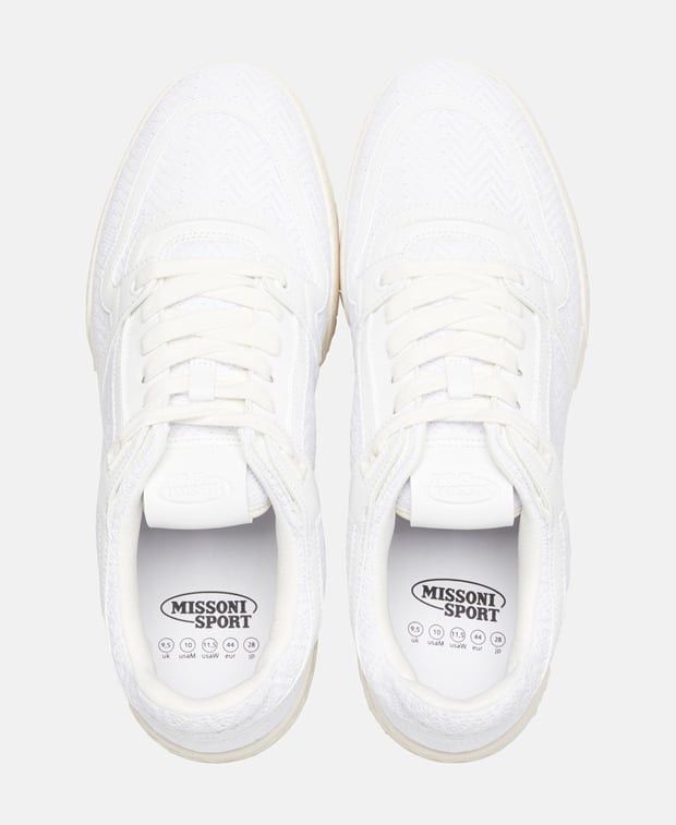 Missoni Basket Low Sneakers Size US 12 / IT 42 - 3 Thumbnail