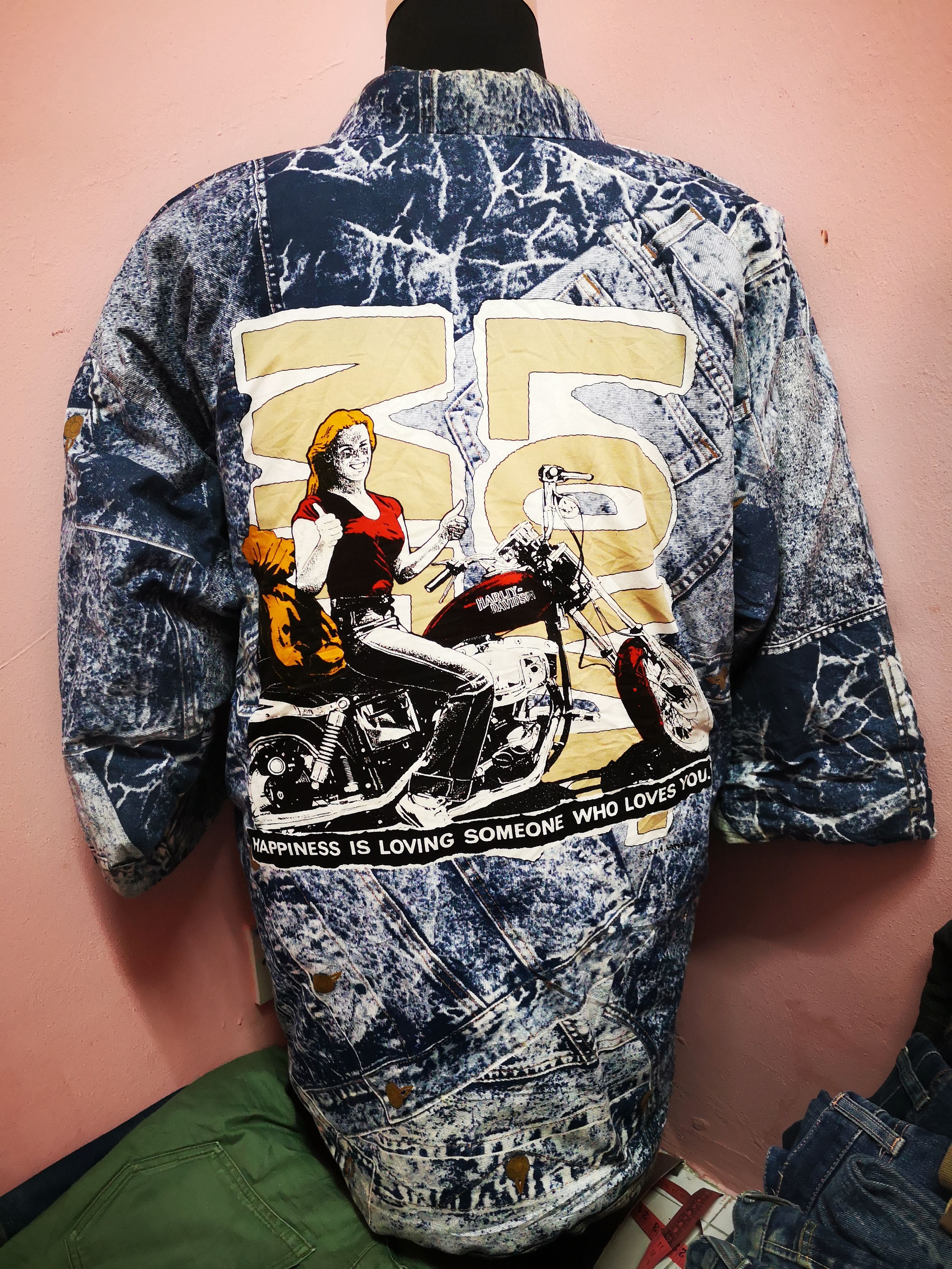 Kimono han ten design Harley davidson