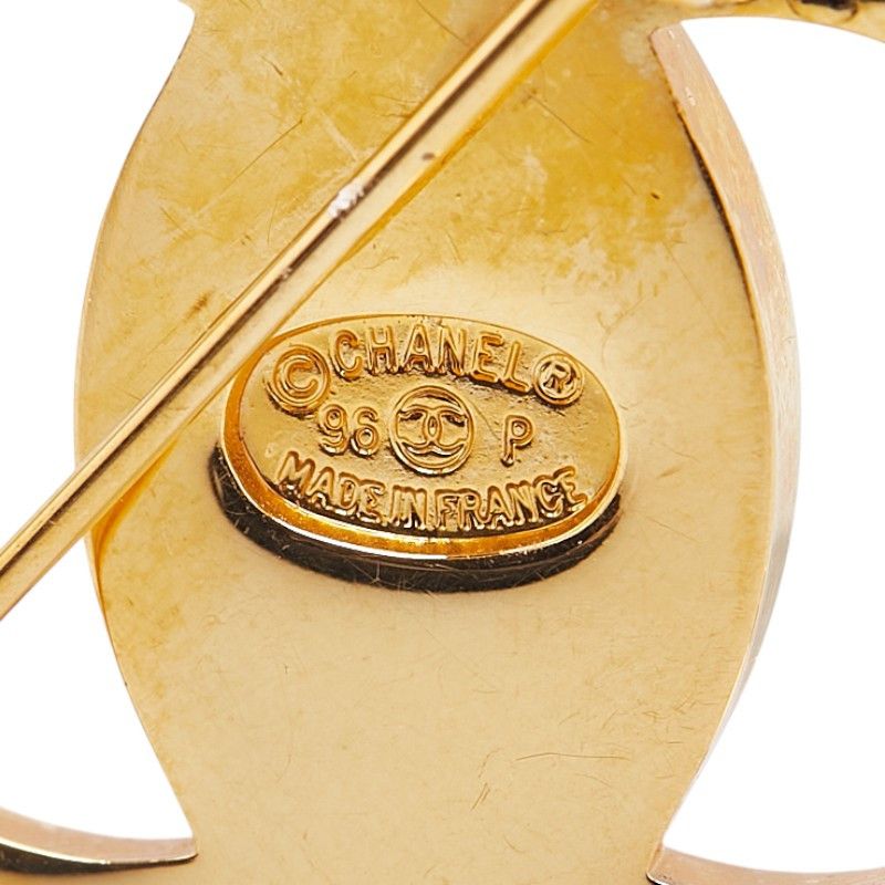 Chanel Chanel Chanel Coco Mark Turnlock Brooch Metal Brooch Size ONE SIZE - 4 Thumbnail