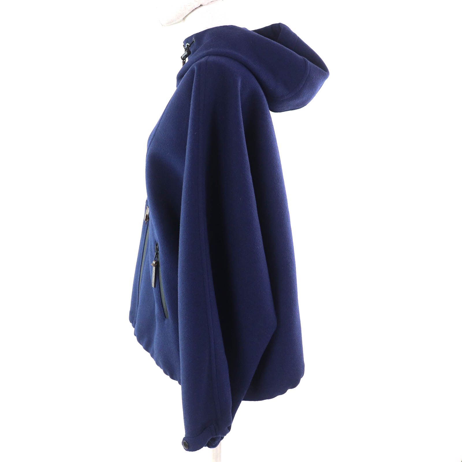 Louis Vuitton Louis Vuitton Louis Vuitton Monogram Wool Coat Leather Outerwear Size ONE SIZE - 2 Thumbnail