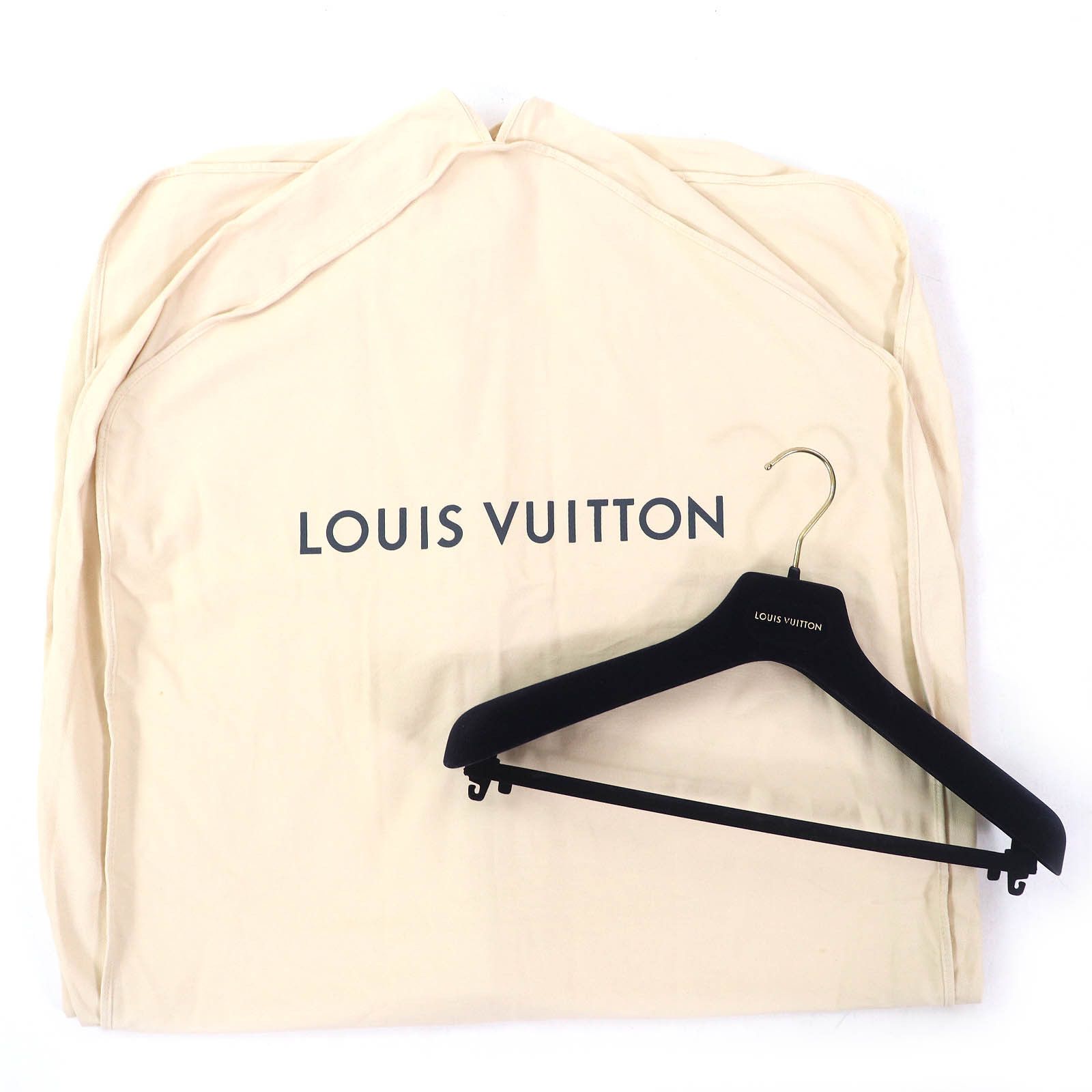 Louis Vuitton Louis Vuitton Louis Vuitton Monogram Wool Coat Leather Outerwear Size ONE SIZE - 11 Thumbnail