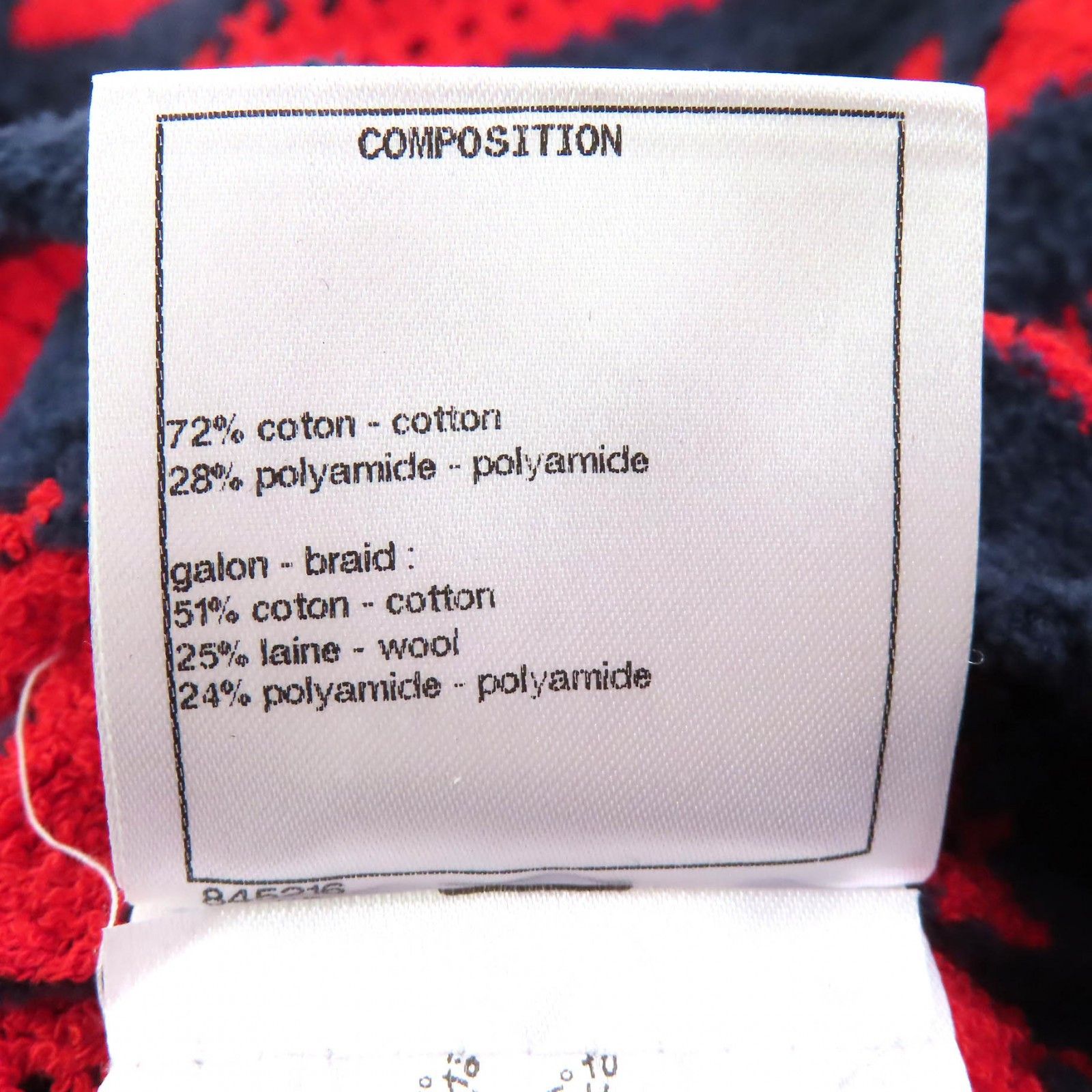 Chanel Chanel Chanel COCO Mark Button Knit Top Cotton Tops P70326 Size ONE SIZE - 7 Thumbnail