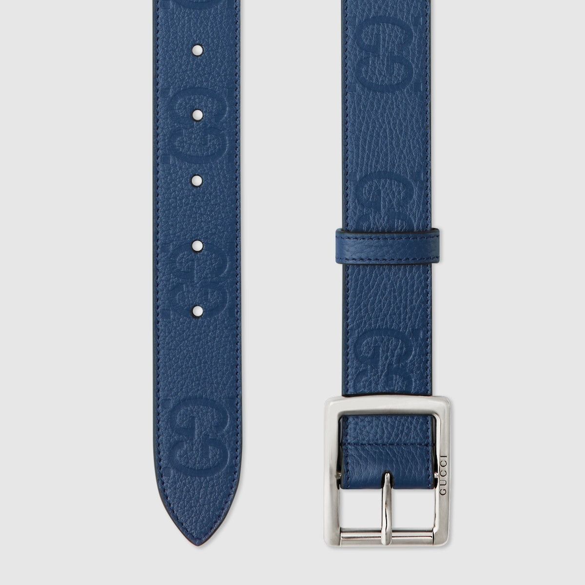 Gucci Gucci Jumbo GG Rubber Effect Leather Belt SIZE 85 Size ONE SIZE - 2 Thumbnail