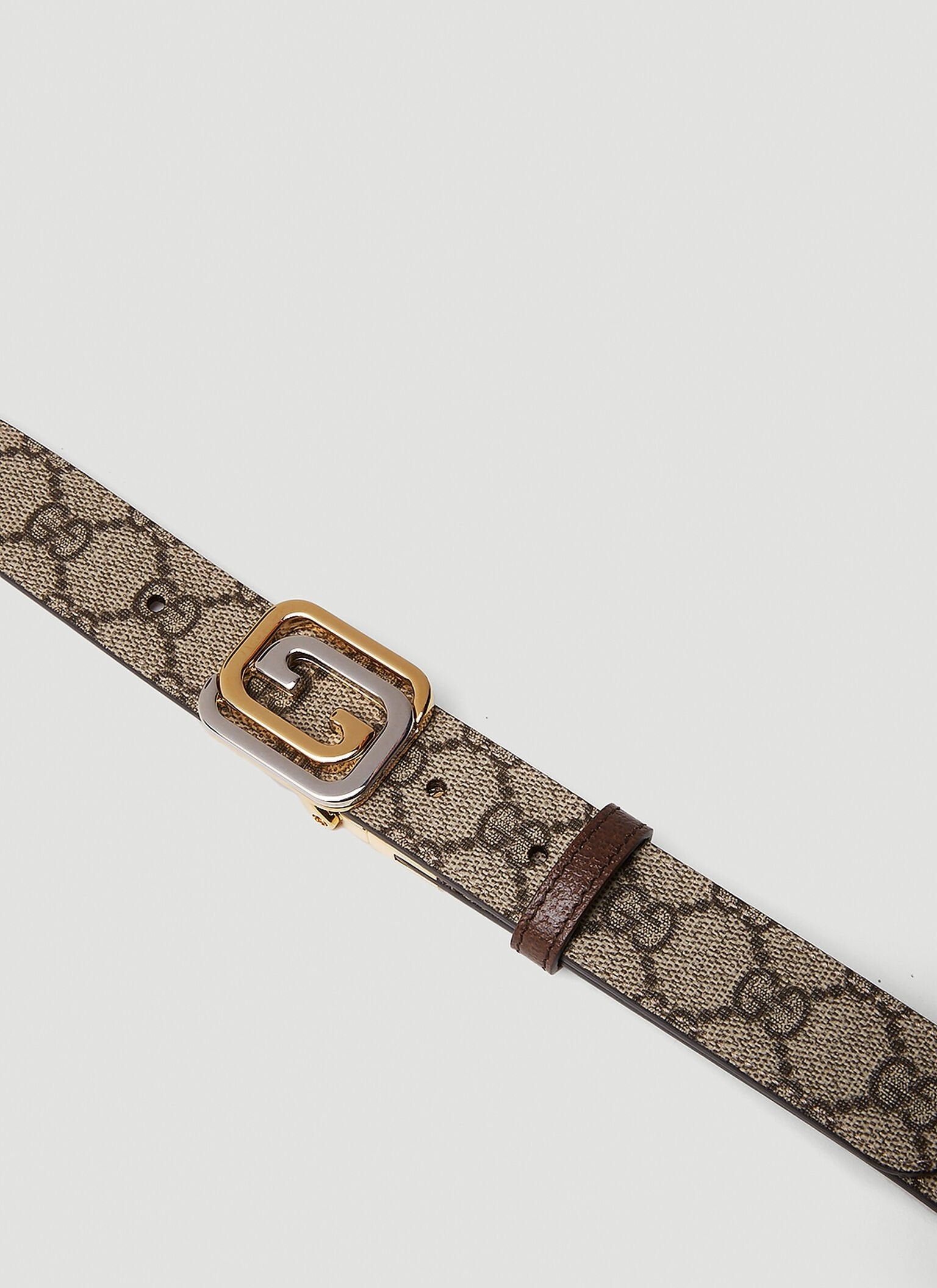 Gucci Gucci Squared Interlocking G Reversible Belt SIZE 80 Size ONE SIZE - 2 Thumbnail