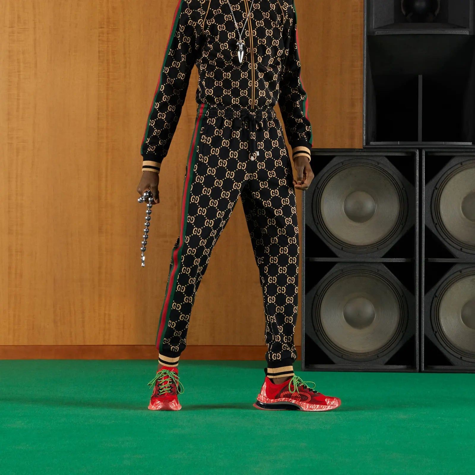 Gucci Gucci GG Jersey Cotton Jogging Pant SIZE S Size ONE SIZE - 2 Thumbnail
