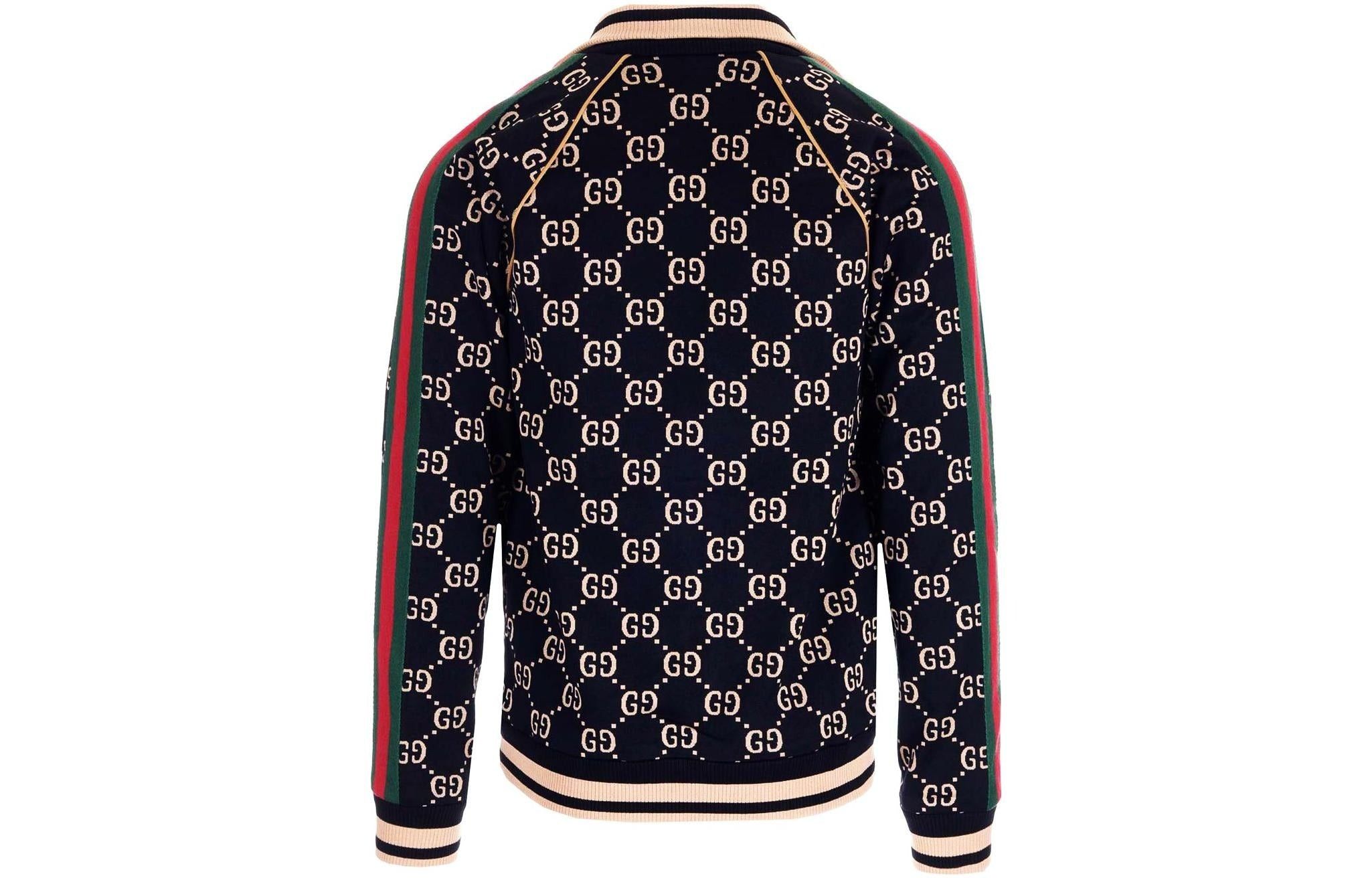 Gucci Gucci GG Jersey Cotton Jacket SIZE L Size ONE SIZE - 2 Thumbnail