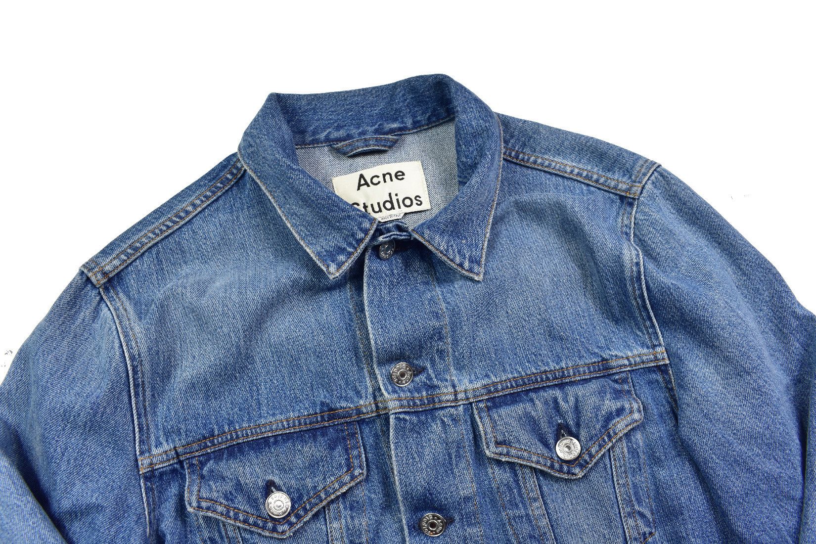 Acne Studios Who Mid Vintage Denim Jacket | Grailed