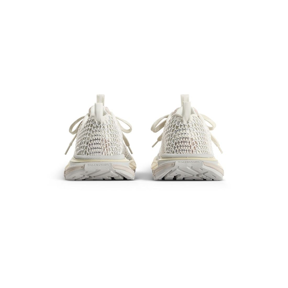 Balenciaga women's 3xl fishnet sneaker eggshell Size US 7 / IT 37 - 2 Thumbnail