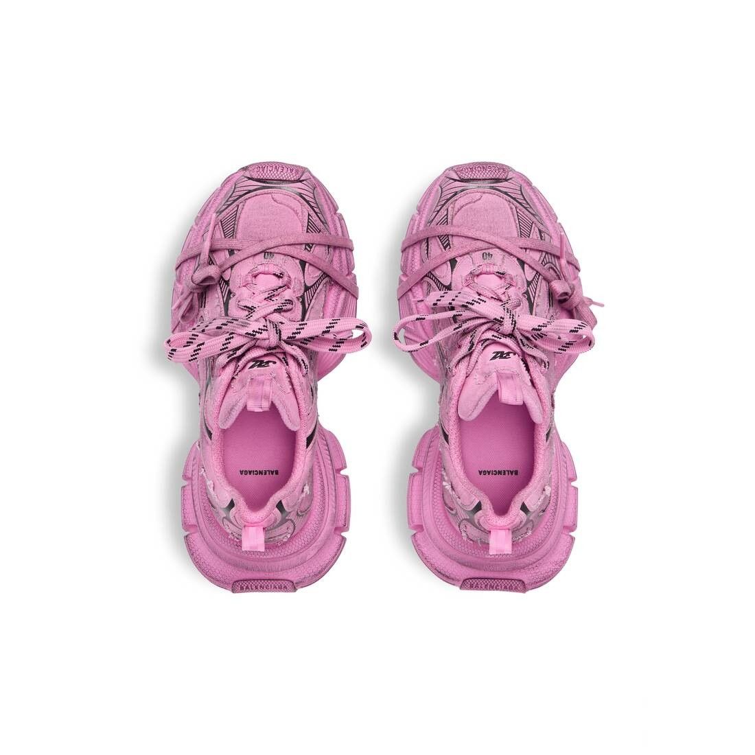 Balenciaga women's 3xl sneaker pink Size US 12 / IT 42 - 6 Thumbnail