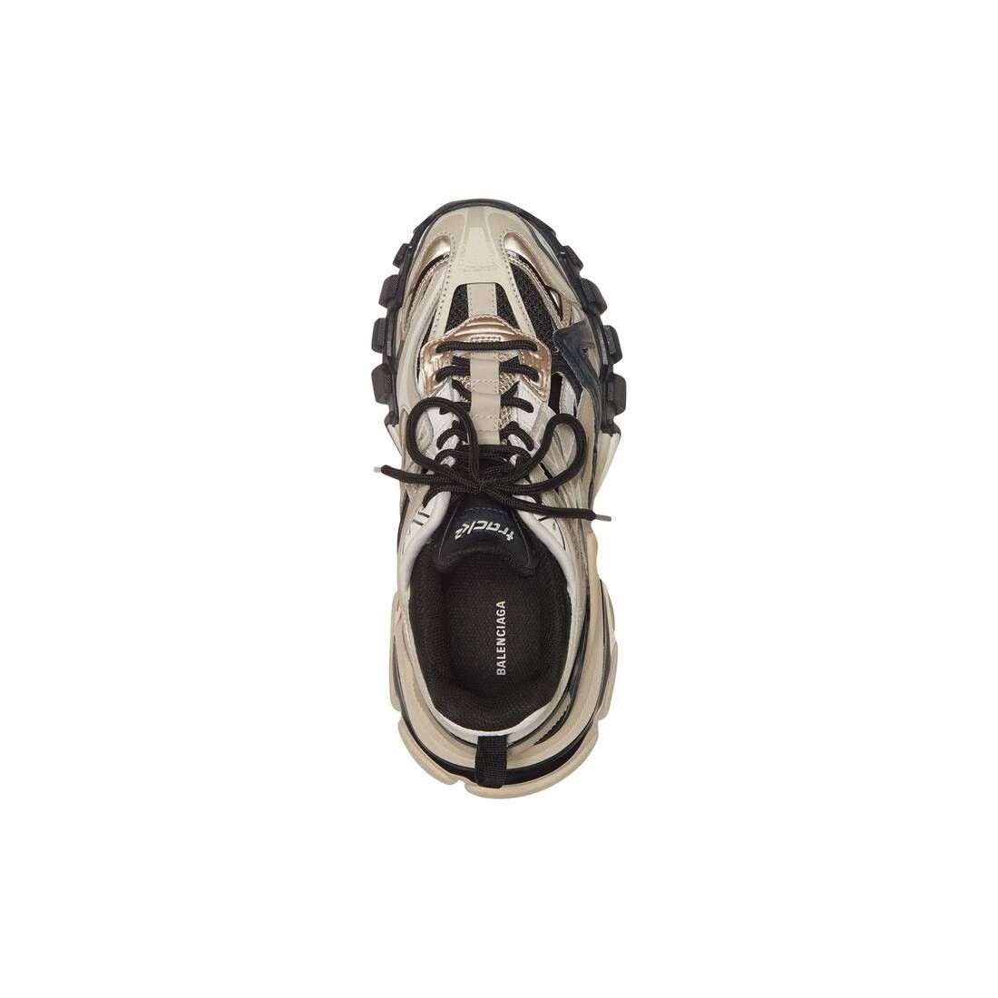 Balenciaga women's track.2 sneaker in beige/black Size US 11 / IT 41 - 5 Thumbnail