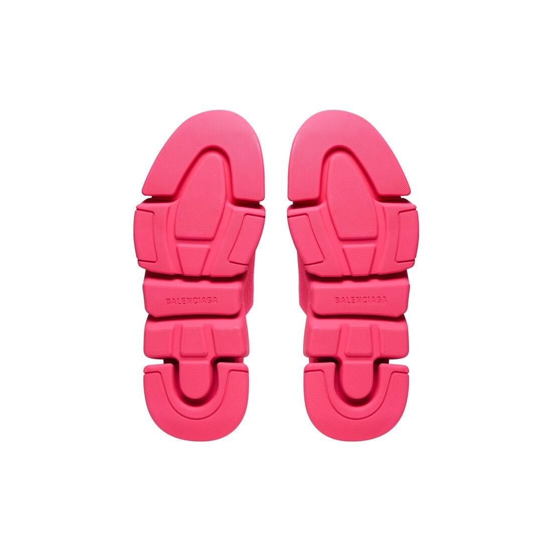 Balenciaga Women's Speed 2.0 Recycled Knit Slide Sandal in Fluo Pink Size US 11 / IT 41 - 6 Thumbnail