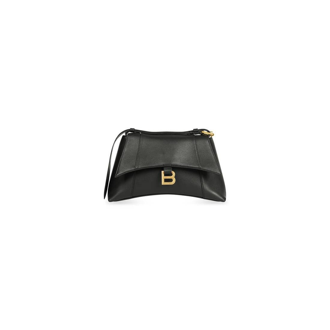 Balenciaga downtown small shoulder bag in black Size ONE SIZE - 6 Thumbnail