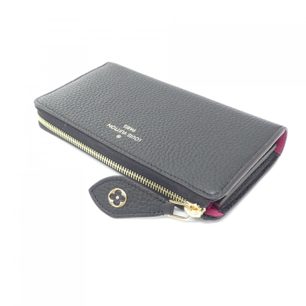 Louis Vuitton Louis Vuitton Louis Vuitton Portefeuille Comete Taurillon Long Wallet Leather Long Wallet M63102 Size ONE SIZE - 3 Thumbnail