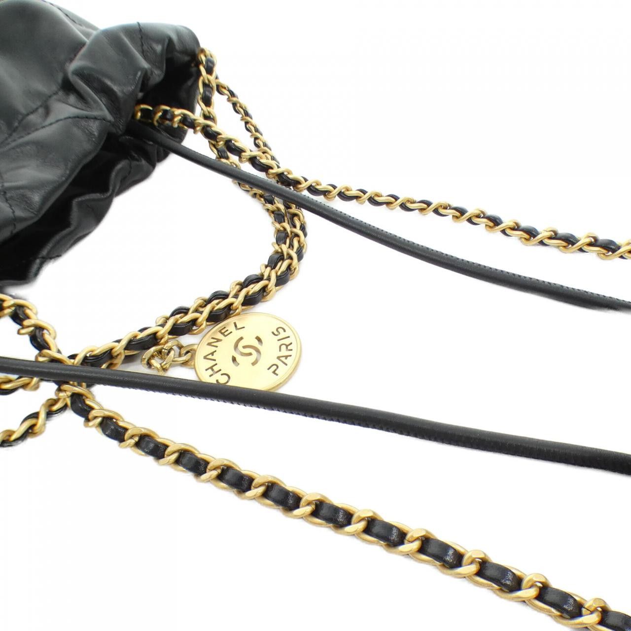 Chanel Chanel Chanel CHANEL 22 Calfskin Shoulder Bag Leather Crossbody Bag AS3980 Size ONE SIZE - 5 Thumbnail