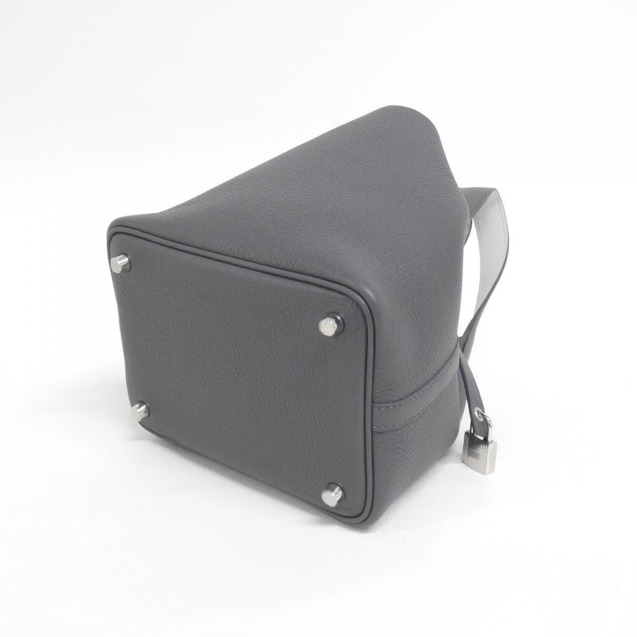 Hermes Hermes Hermes Picotin Lock Eclat Taurillon Clemence Swift Bag Leather Handbag Stamp W Size ONE SIZE - 2 Thumbnail