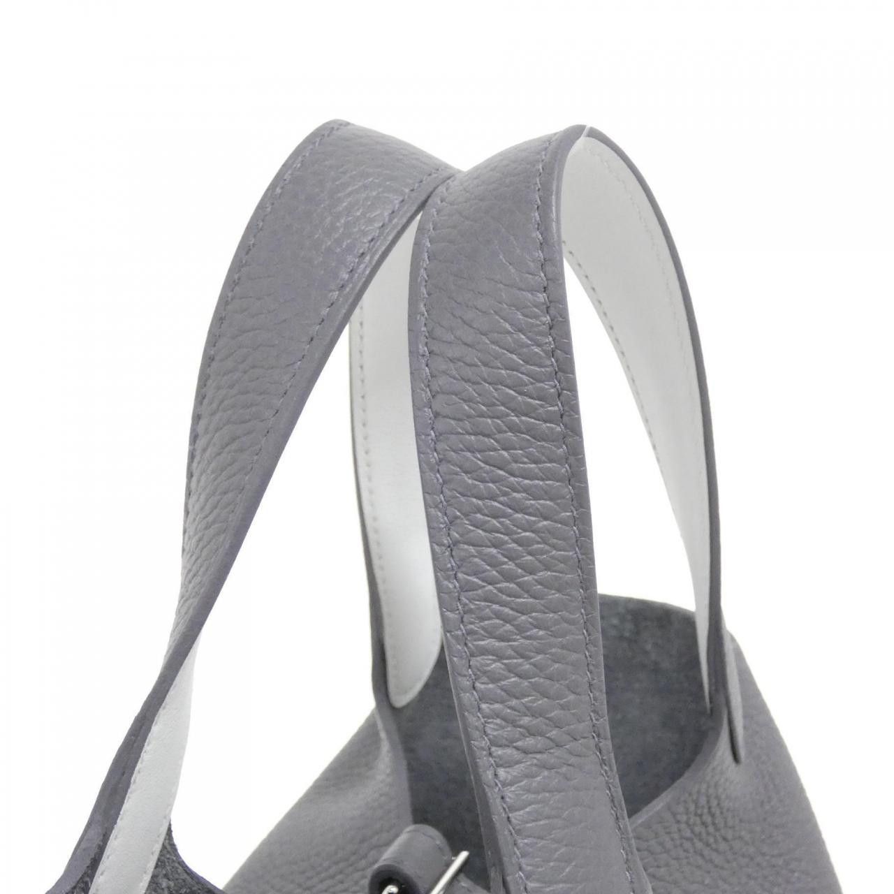 Hermes Hermes Hermes Picotin Lock Eclat Taurillon Clemence Swift Bag Leather Handbag Stamp W Size ONE SIZE - 4 Thumbnail