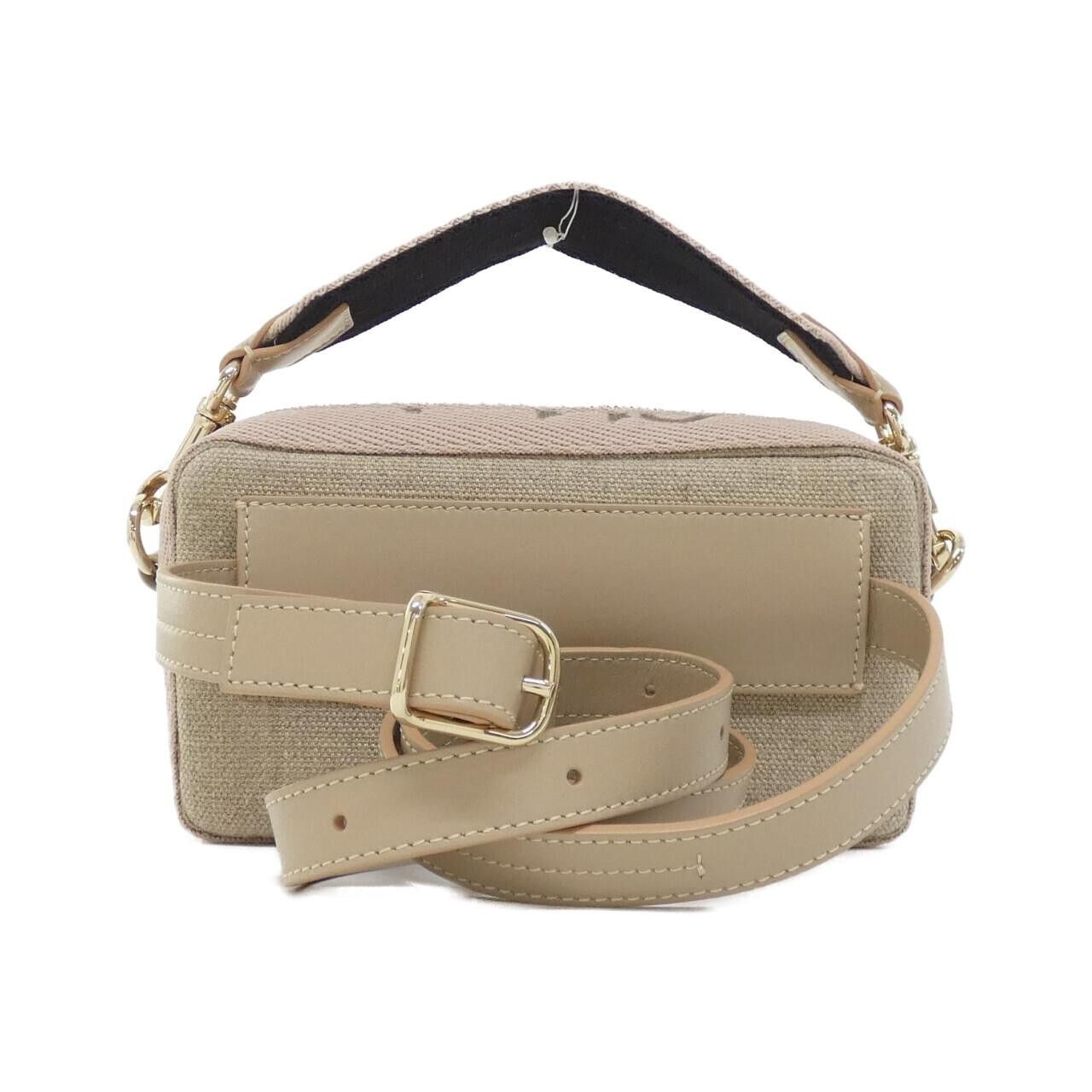 Chloe Chloe Chloé Woody Linen Canvas Calf Waist Bag Canvas Belt Bag CHC23AS432 L13 Size ONE SIZE - 2 Thumbnail
