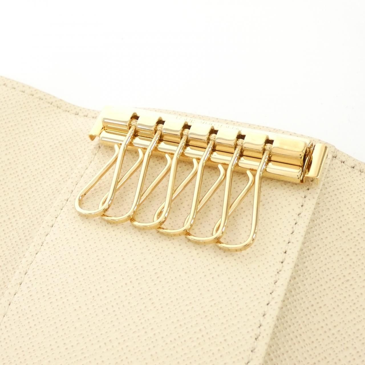 Louis Vuitton Louis Vuitton Louis Vuitton Multicles Damier Azur Key Case Canvas Key case N61745 Size ONE SIZE - 7 Thumbnail