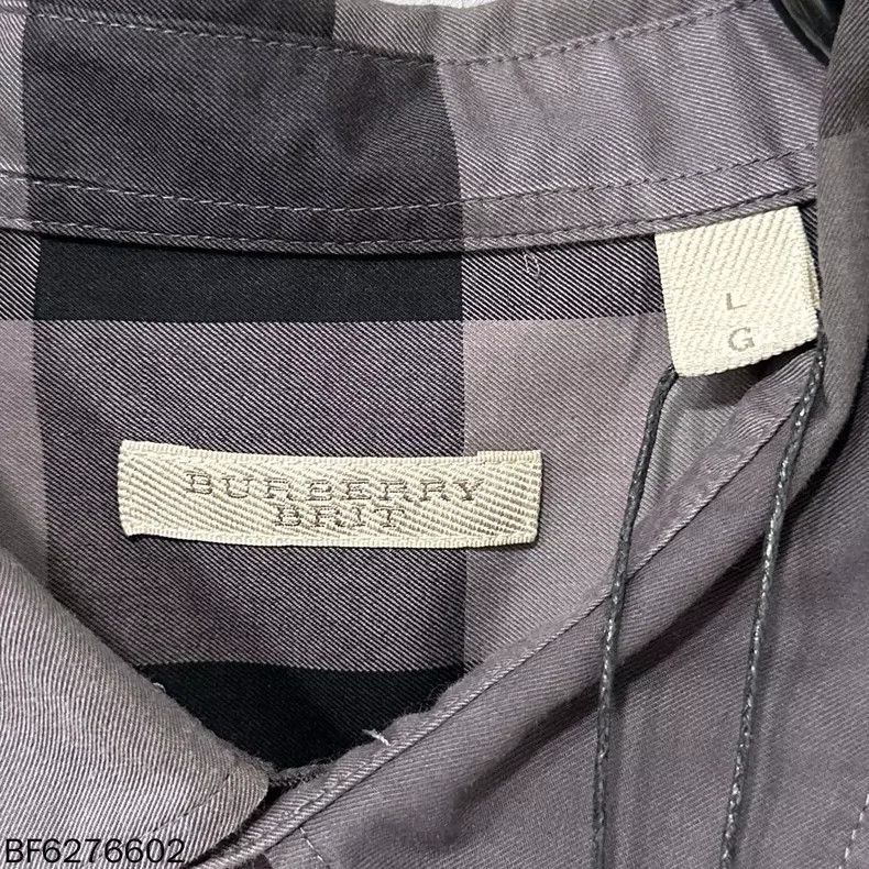 Burberry burberry checkered long sleeve shirt Size US L / EU 52-54 / 3 - 4 Thumbnail