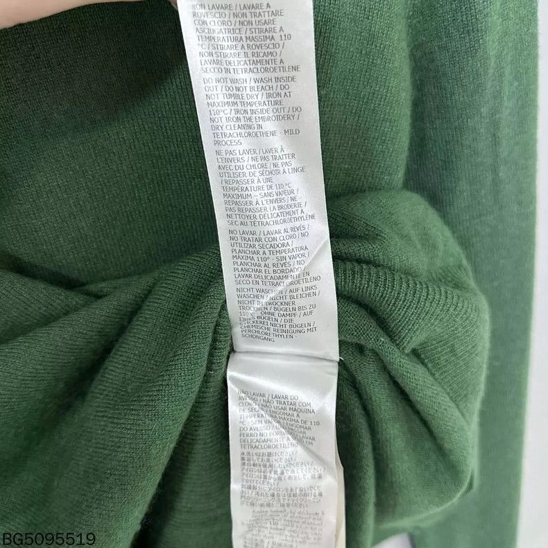 Gucci gucci green long sleeve sweater Size US M / EU 48-50 / 2 - 5 Thumbnail