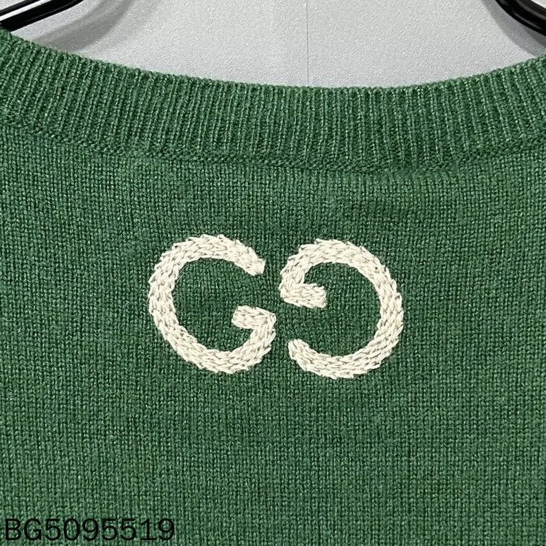 Gucci gucci green long sleeve sweater Size US M / EU 48-50 / 2 - 6 Thumbnail
