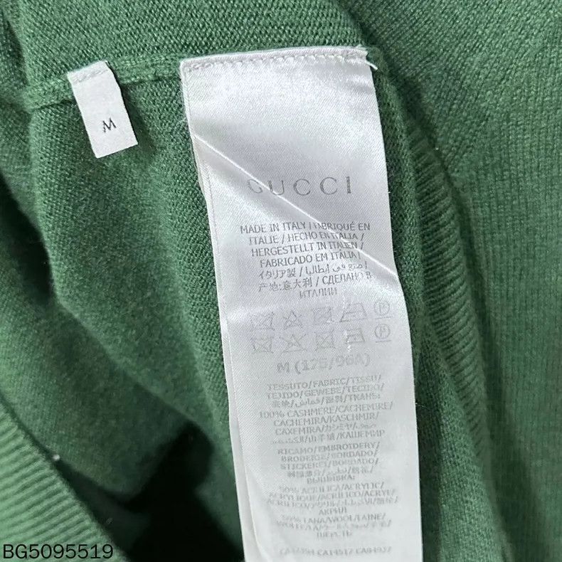 Gucci gucci green long sleeve sweater Size US M / EU 48-50 / 2 - 4 Thumbnail