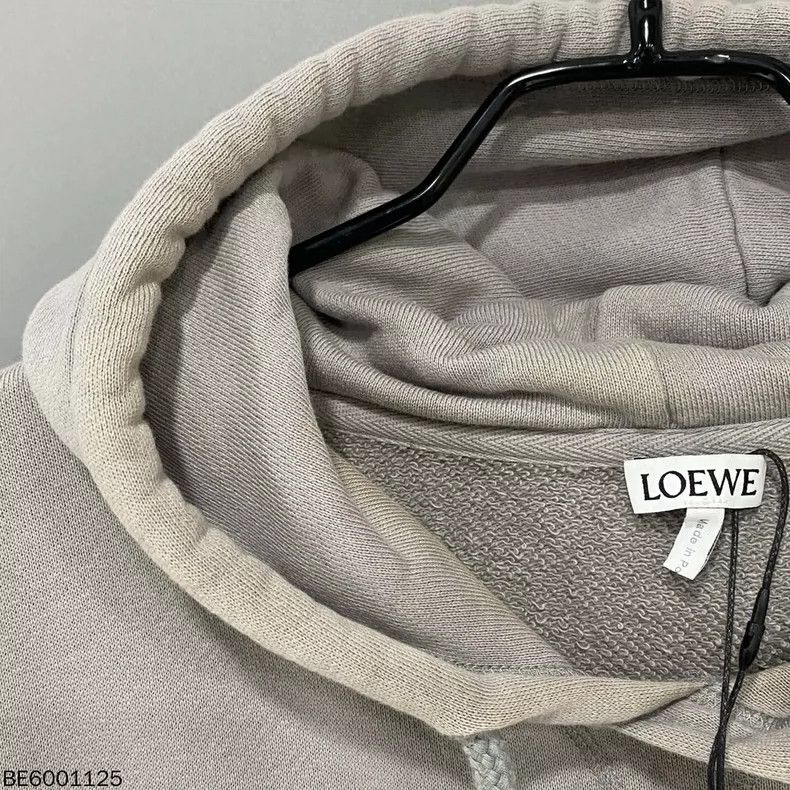 Loewe loewe embroidered logo hoodie Size US L / EU 52-54 / 3 - 5 Thumbnail