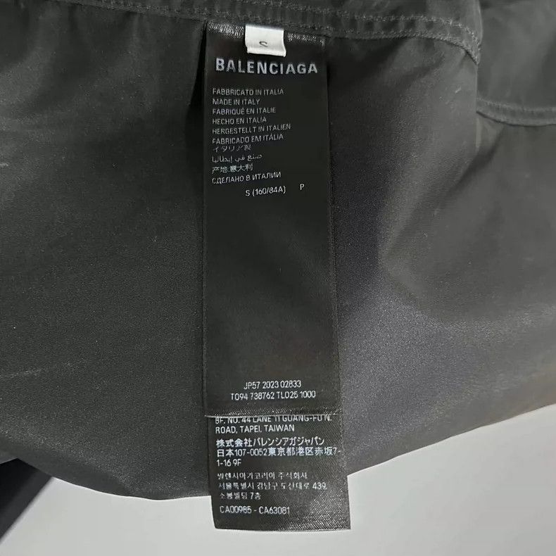 Balenciaga Balenciaga SS23 Tape Series Hooded Jacket Size US S / EU 44-46 / 1 - 6 Thumbnail
