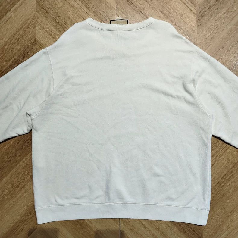 Gucci gucci xxl white star print sweatshirt Size US XXL / EU 58 / 5 - 2 Thumbnail