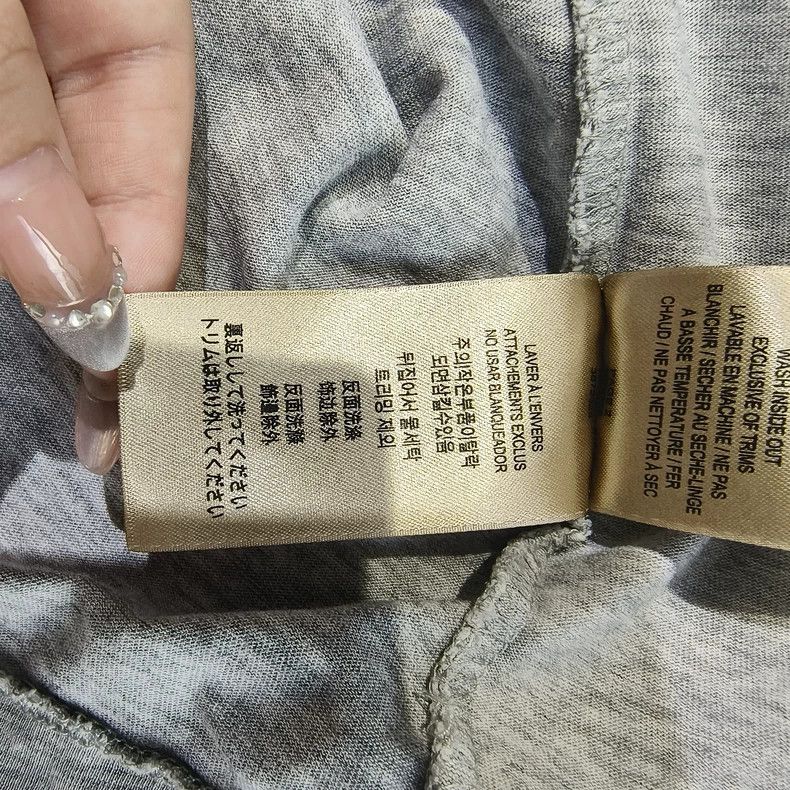 Burberry burberry gray short sleeve tee Size US L / EU 52-54 / 3 - 7 Thumbnail