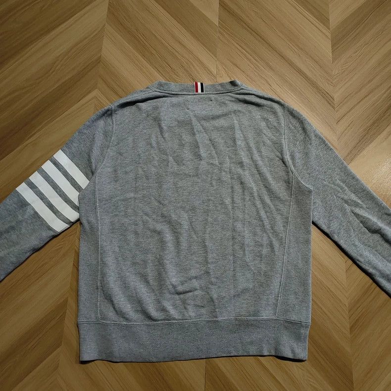 Thom Browne thom browne gray long sleeve sweatshirt Size US L / EU 52-54 / 3 - 2 Thumbnail