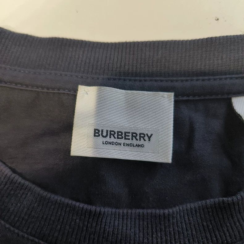 Burberry burberry black short sleeve tee Size US M / EU 48-50 / 2 - 4 Thumbnail