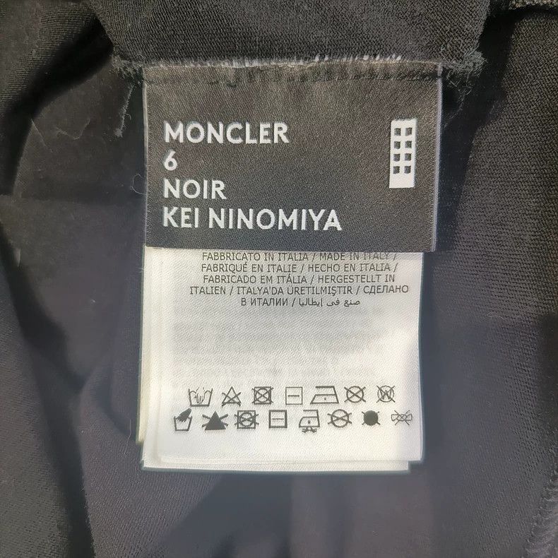 Moncler moncler black short sleeve t-shirt Size US M / EU 48-50 / 2 - 5 Thumbnail