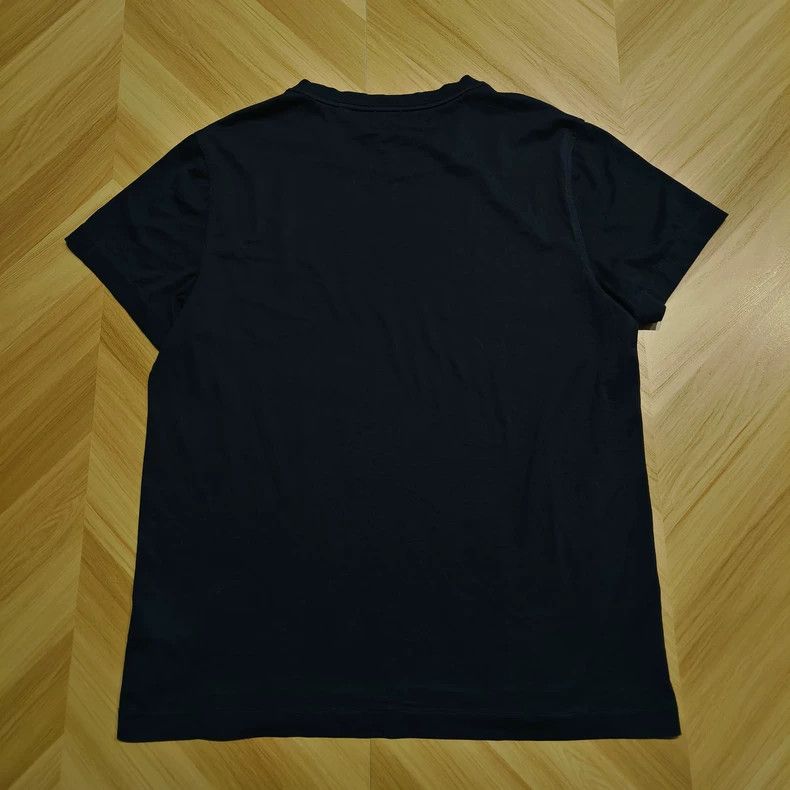 Burberry Burberry Black Embroidered Short Sleeve Size US L / EU 52-54 / 3 - 2 Thumbnail