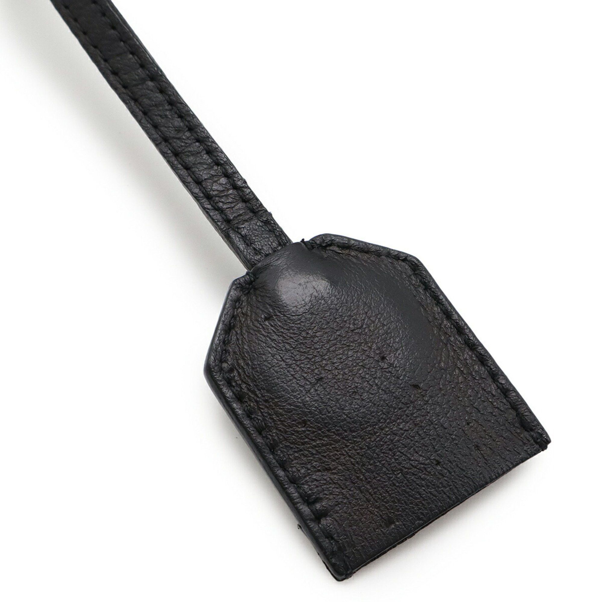 SAINT LAURENT PARIS Yves Saint Laurent Downtown Cabas Handbag Shoulder Leather Suede Black 436832