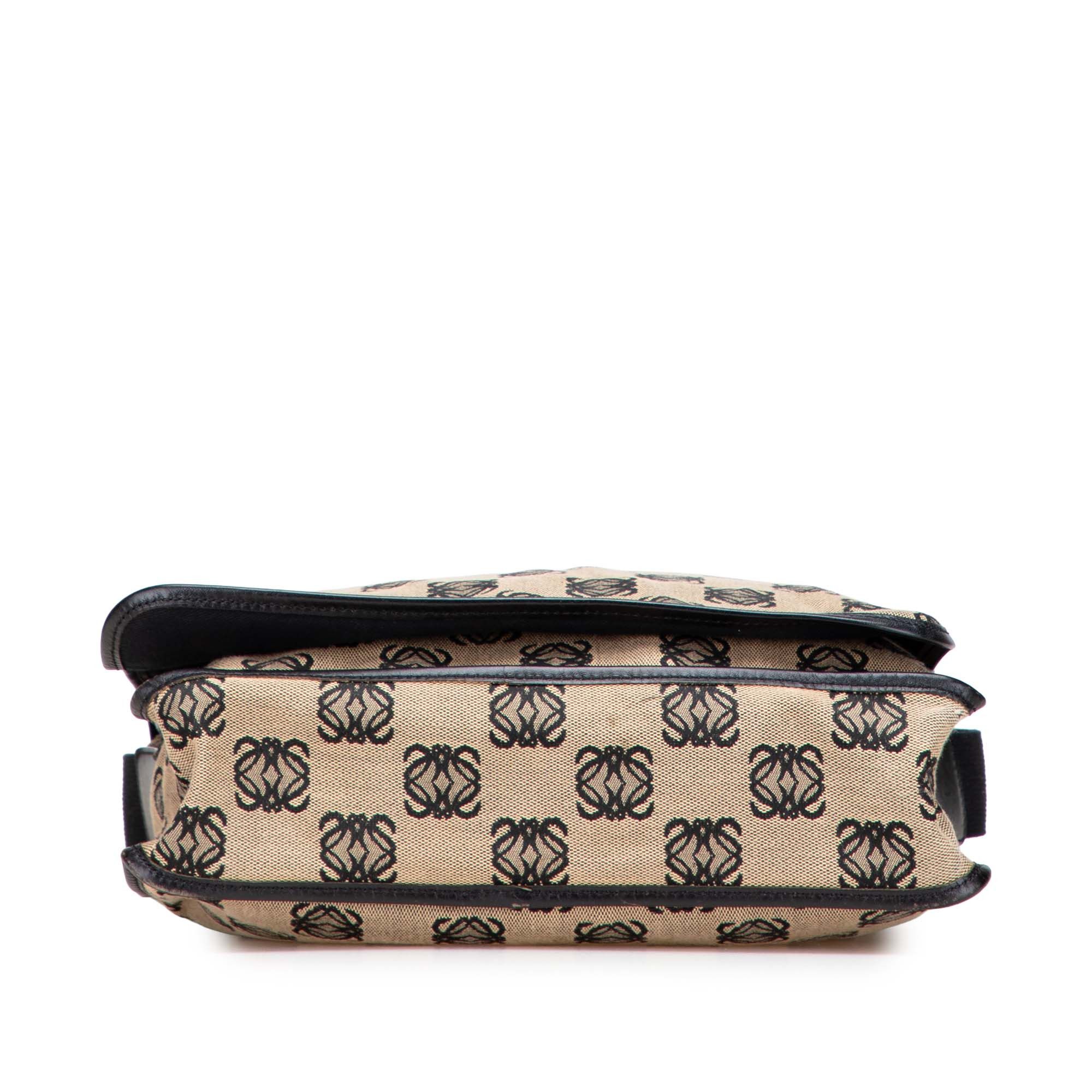 Loewe LOEWE Anagram Canvas Messenger Bag Size ONE SIZE - 3 Thumbnail