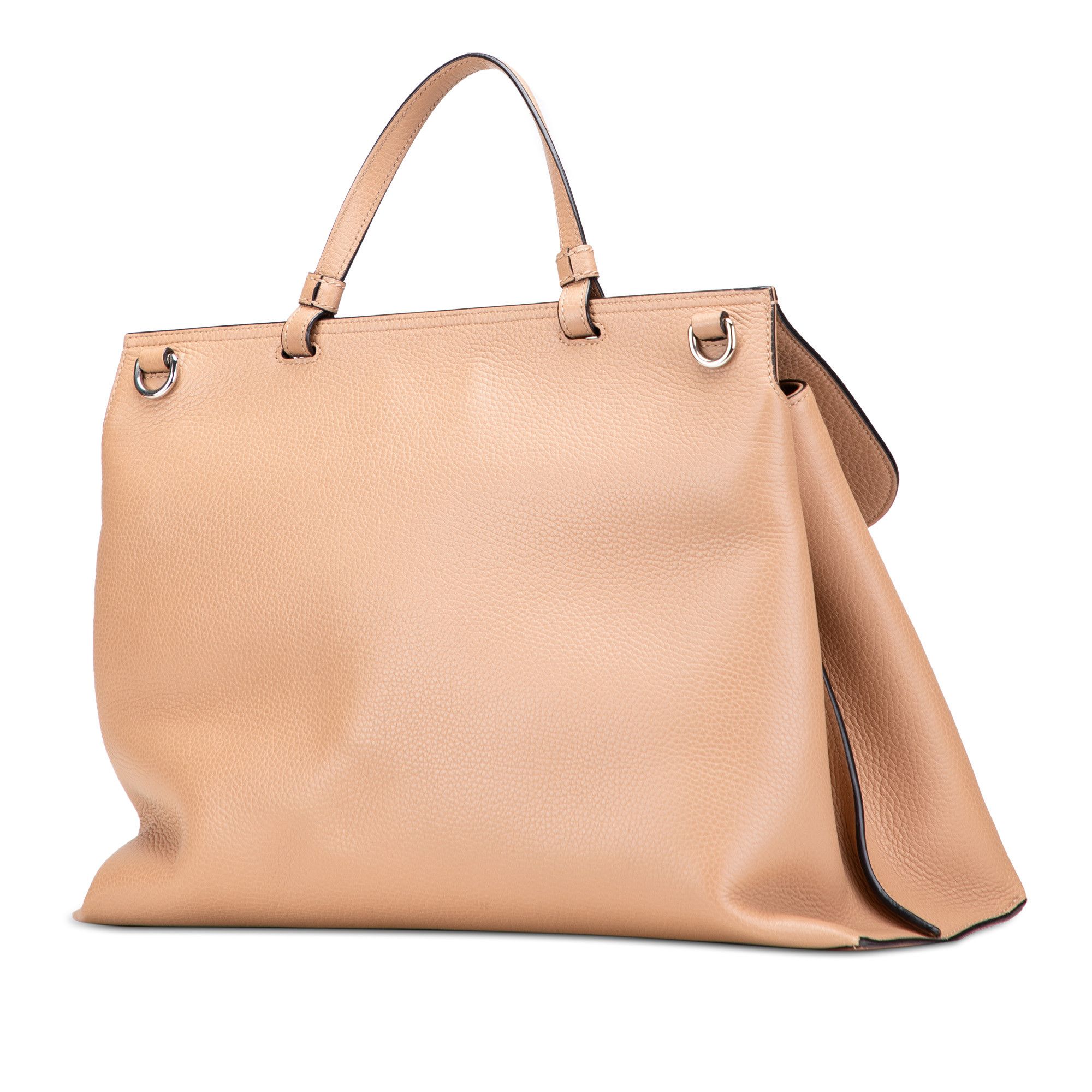 Gucci Gucci Large Leather Bamboo Daily Satchel Size ONE SIZE - 2 Thumbnail