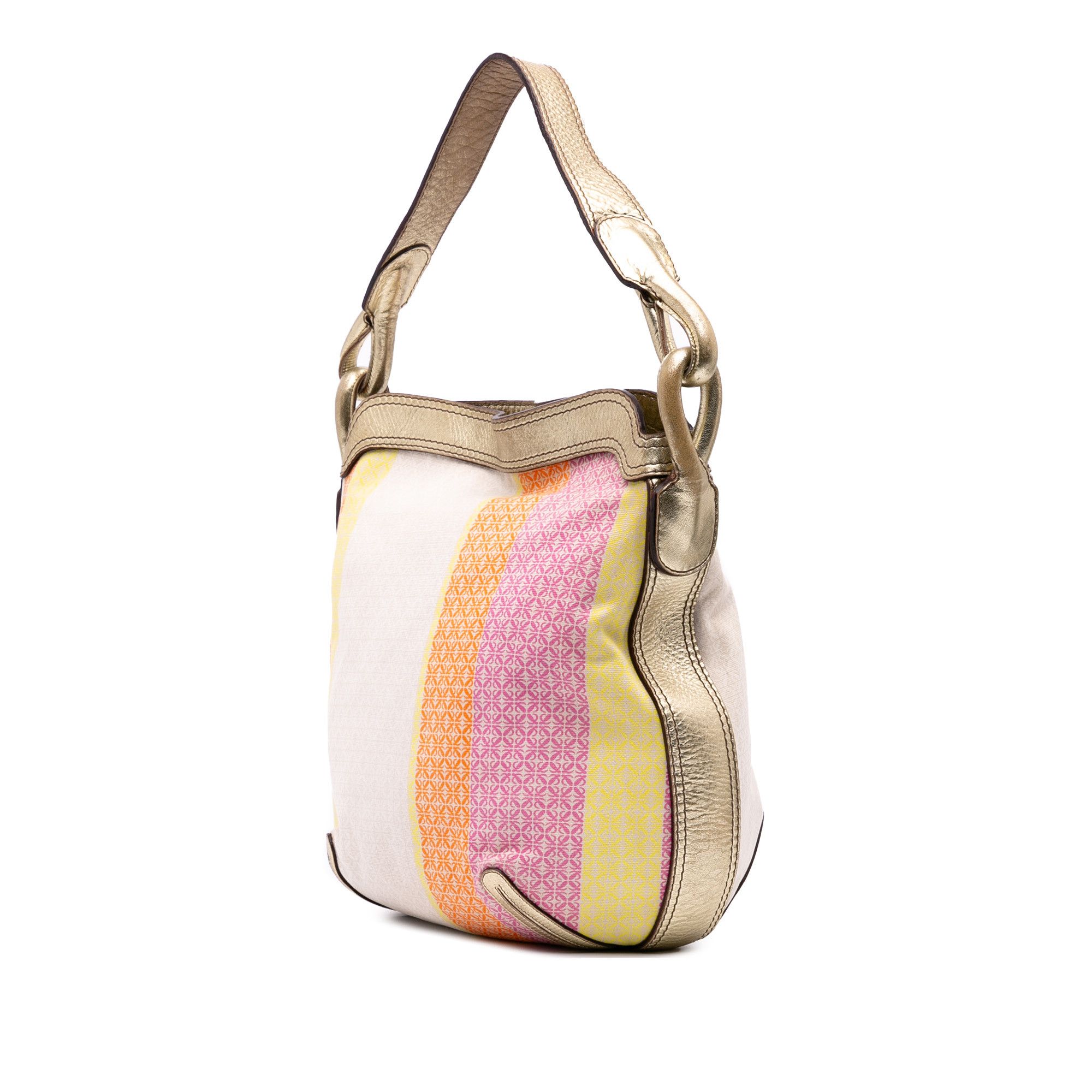 Loewe LOEWE Anagram Canvas New Road Shoulder Bag Size ONE SIZE - 2 Thumbnail