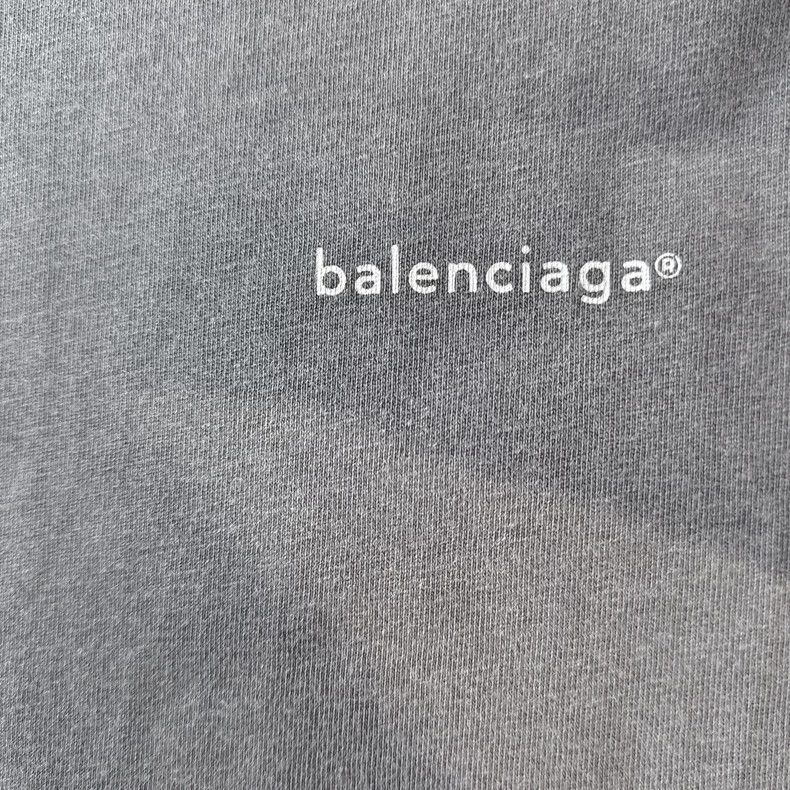 Balenciaga balenciaga washed short sleeve tee Size US L / EU 52-54 / 3 - 7 Thumbnail