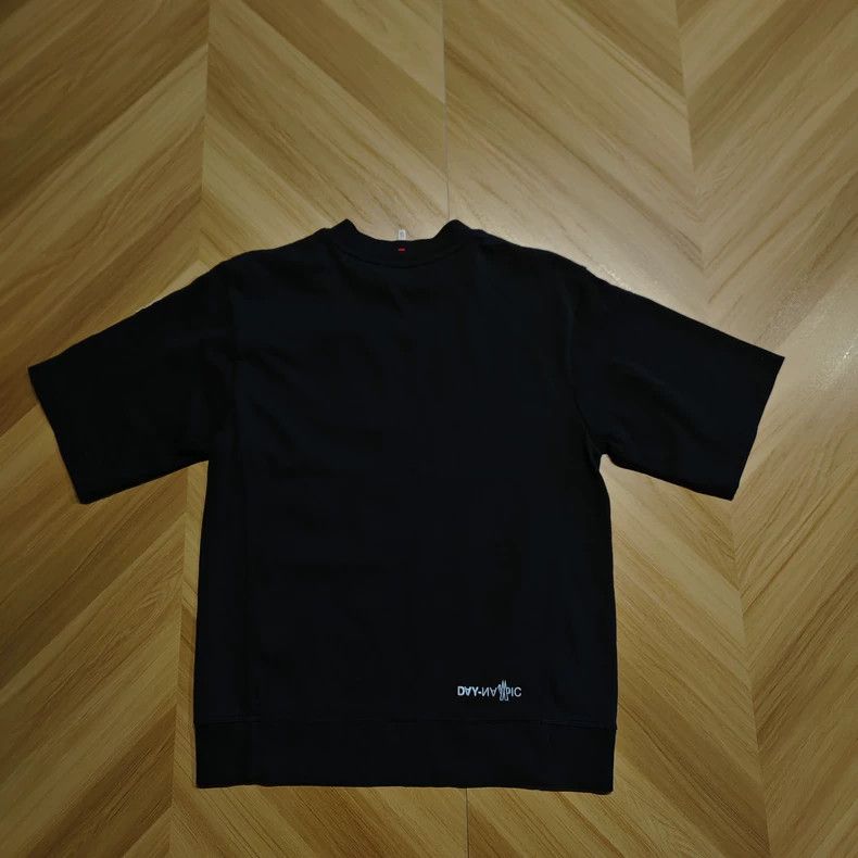 Moncler Moncler Black Printed Short Sleeve T-Shirt Size US XS / EU 42 / 0 - 2 Thumbnail